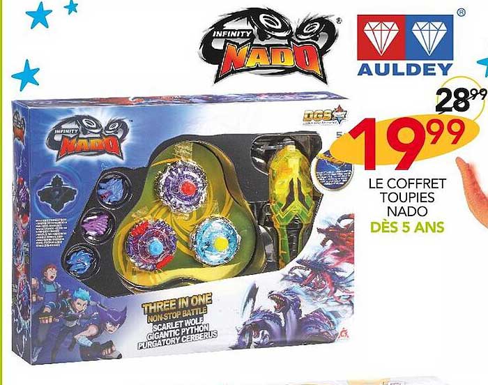 le coffret toupies nado