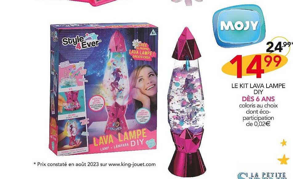 le kit lava lampe diy