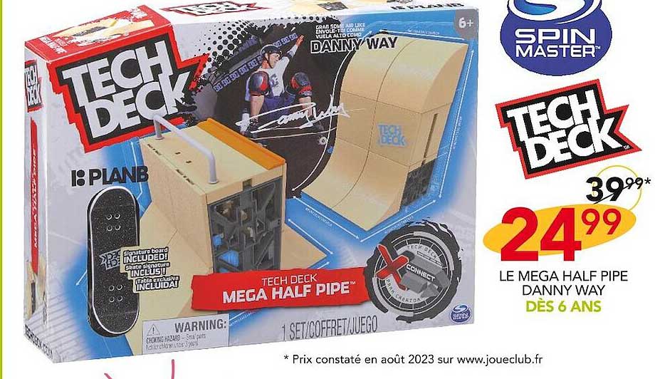 le méga half pipe danny way