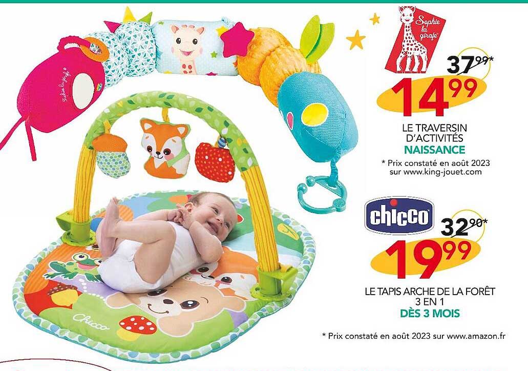 le traversin d'activités naissance chicco