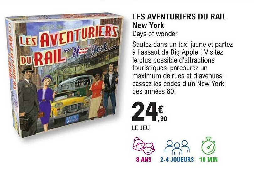 les aventures du rail new york