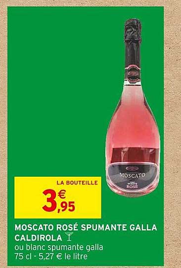 moscato rosé spumante galla caldirola