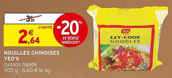 Nouilles Chinoises Yeo's