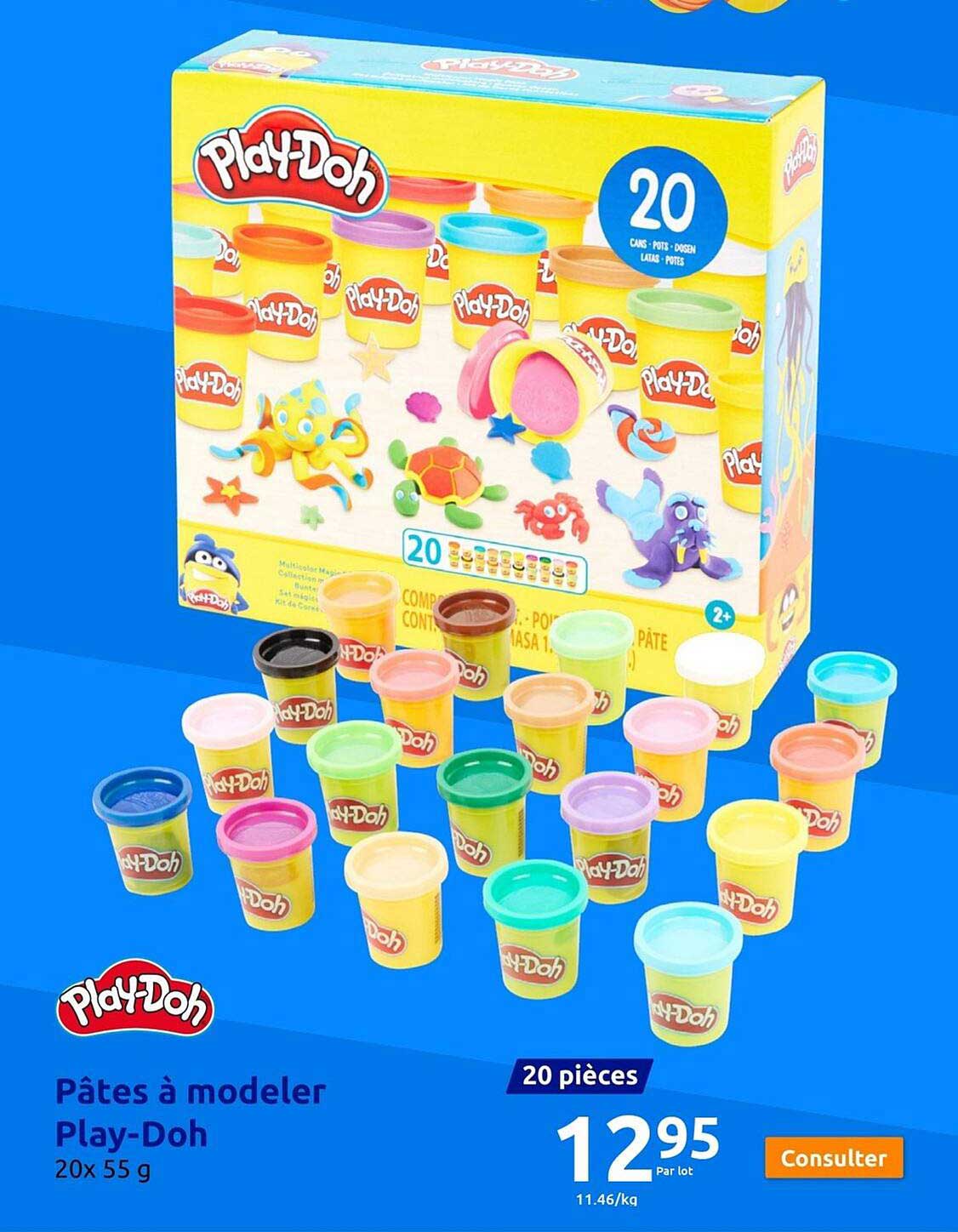 pâtes à modeler play-doh