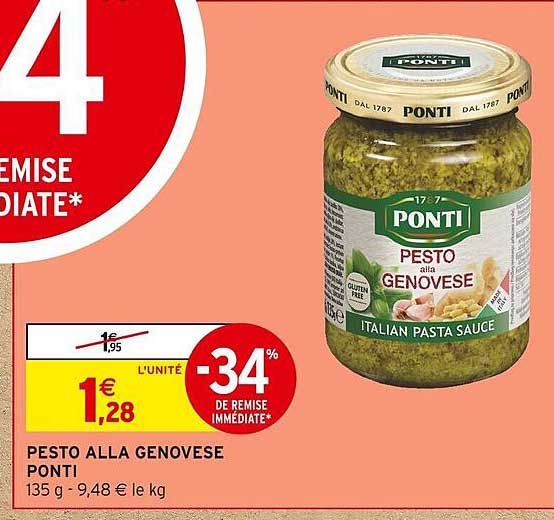 pesto alla genovese ponti