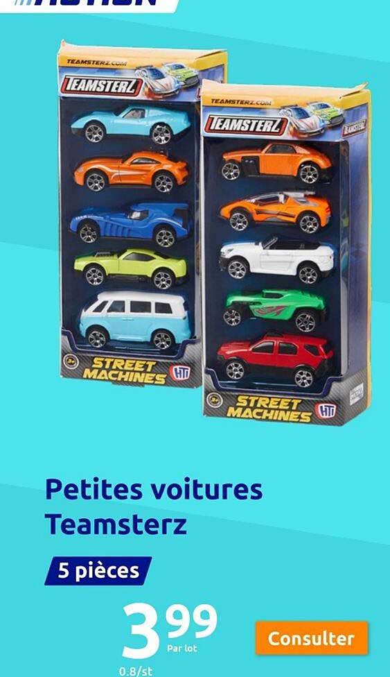 petites voitures teamsterz