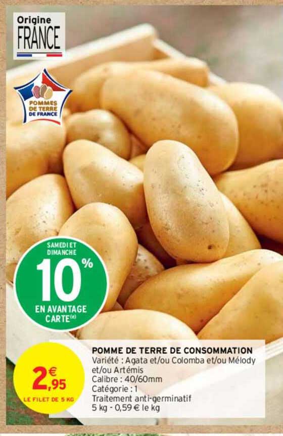 Pomme De Terre De Consommation