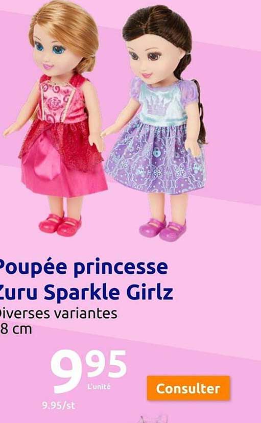 poupée princesse zuzu sparkle girlz