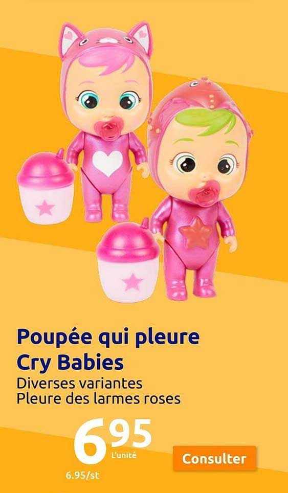 poupée qui pleure cry babies