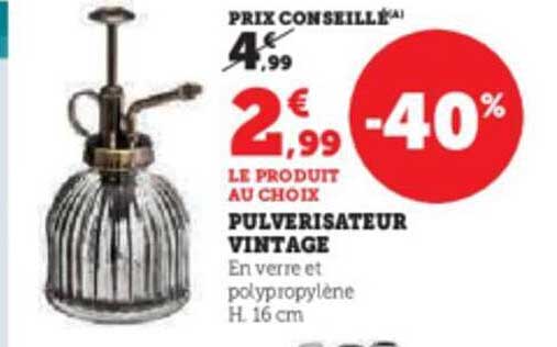 Pulvérisateur Vintage