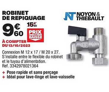 robinet de repiquage