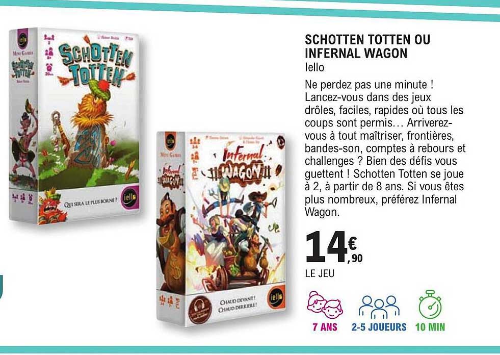 schotten totten ou infernal wagon