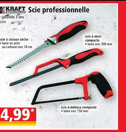 scie professionnelle kraft werkzeuge