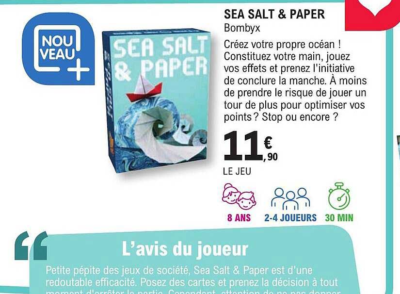 sea salt & paper