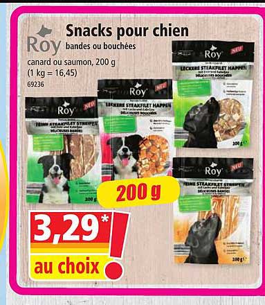 Snacks Pour Chien Roy