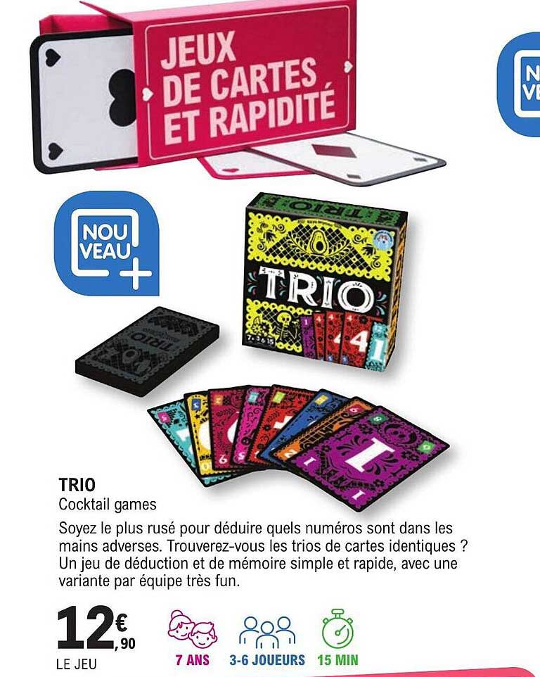 Trio Cocktail  Games