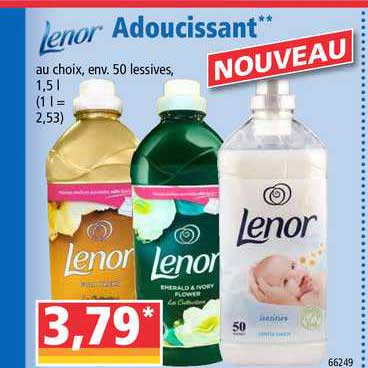 Adoucissant Lenor