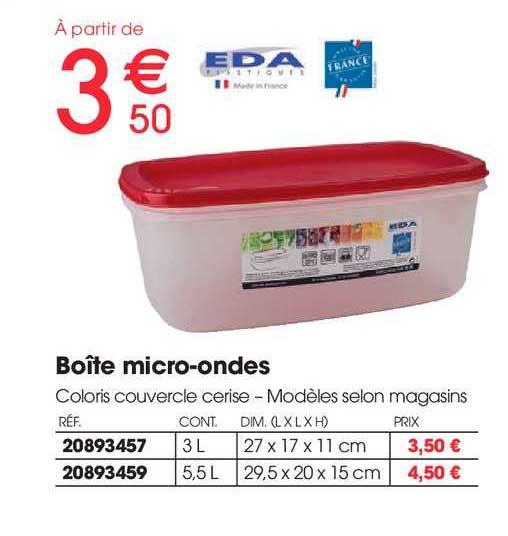 boîte micro ondes eda