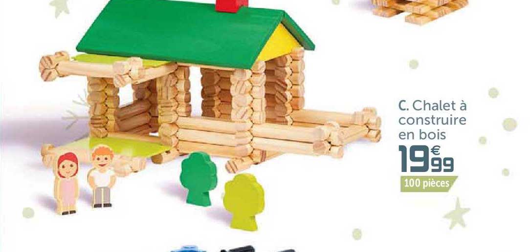 chalet à construire en bois