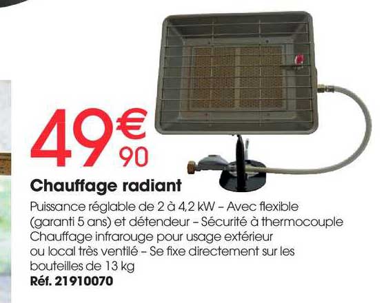 chauffage radiant