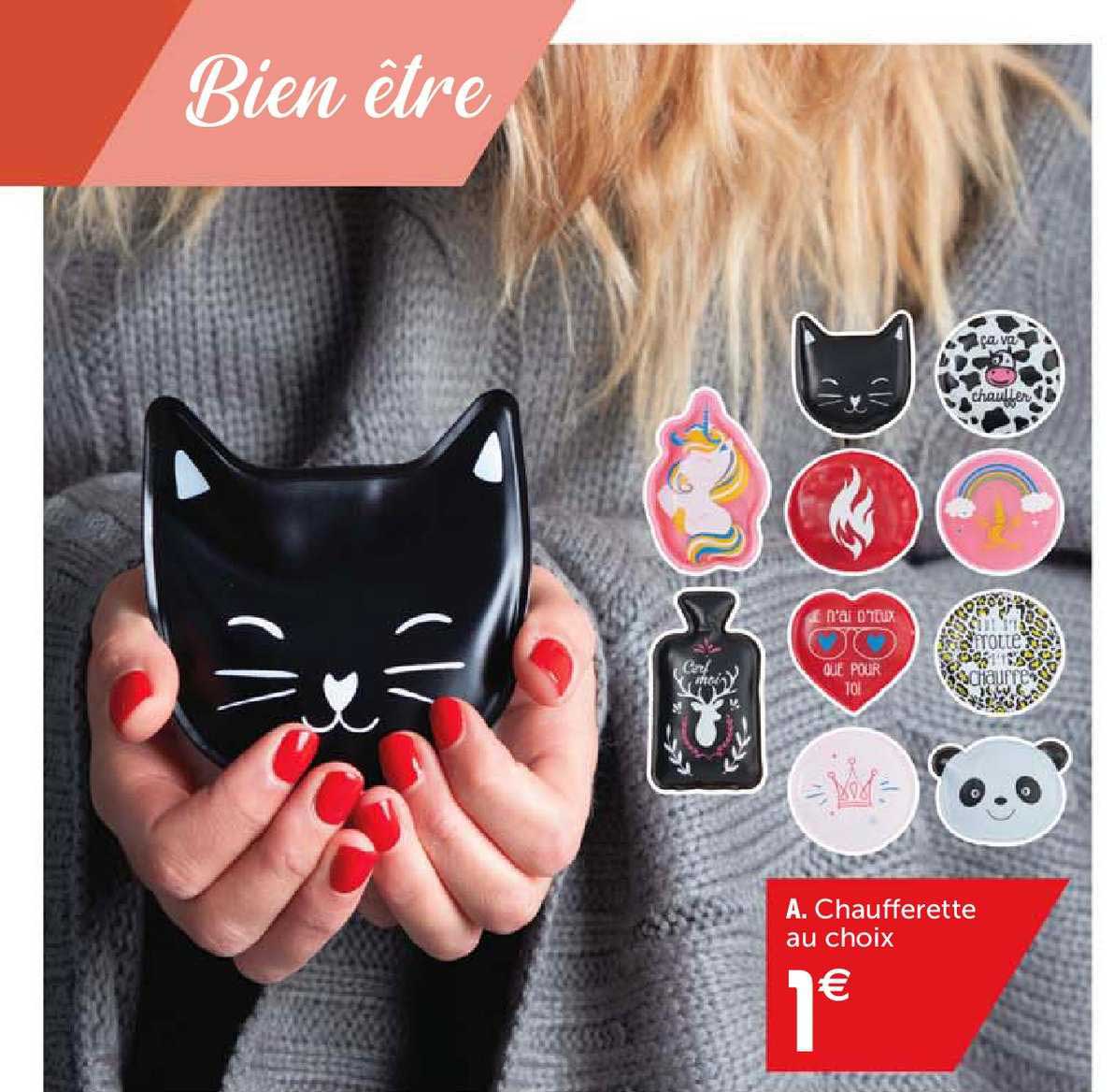 chaufferette au choix