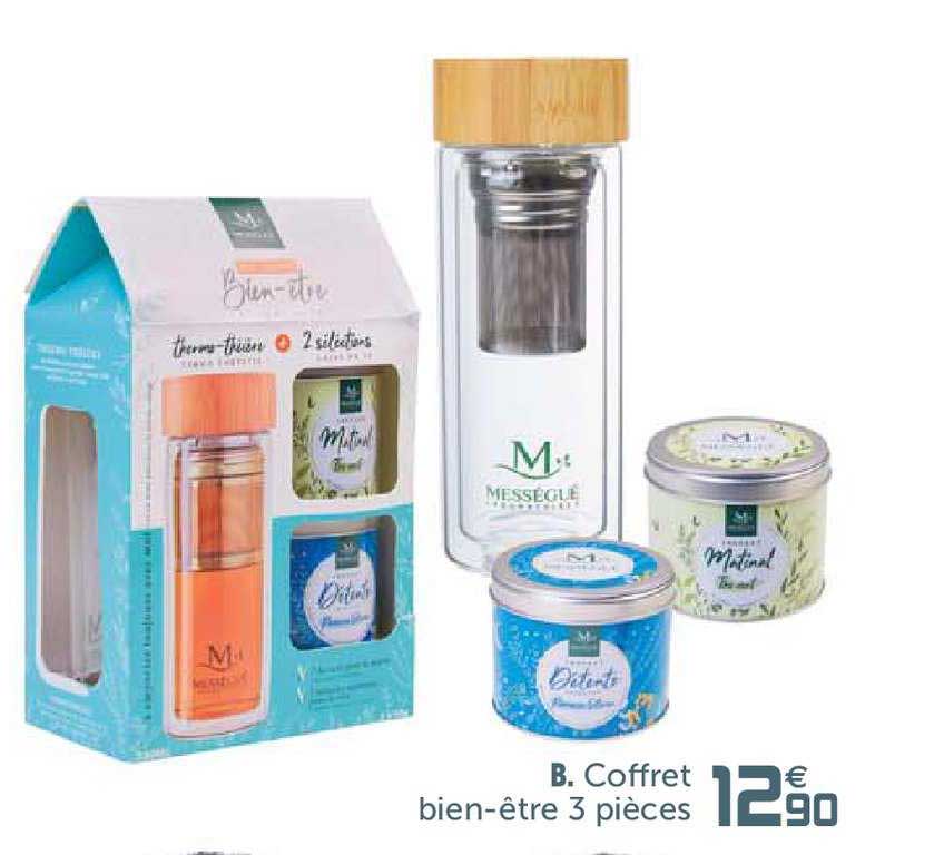 coffret bien être 3 pièces