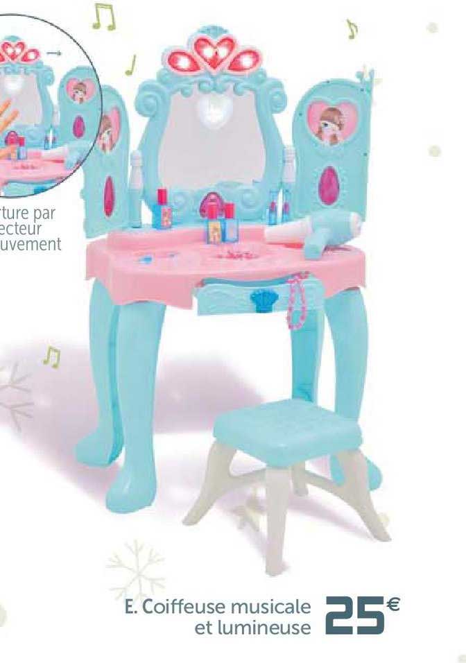 Coiffeuse Musicale Et Lumineuse