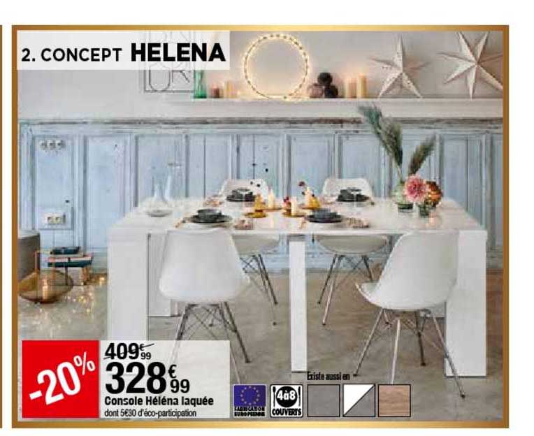 console héléna laquée