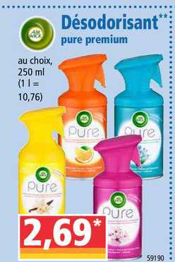 Désodorisant Pure Premium