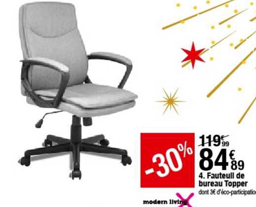 fauteuil de bureau topper