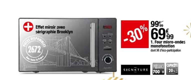 four micro-ondes monofonction