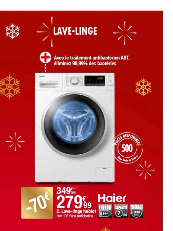 lave-linge hublot