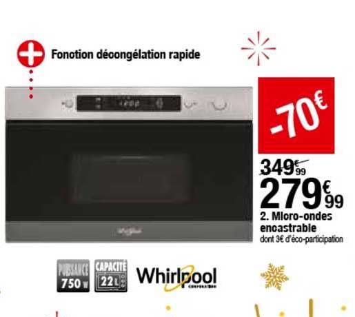 micro-ondes encastrable