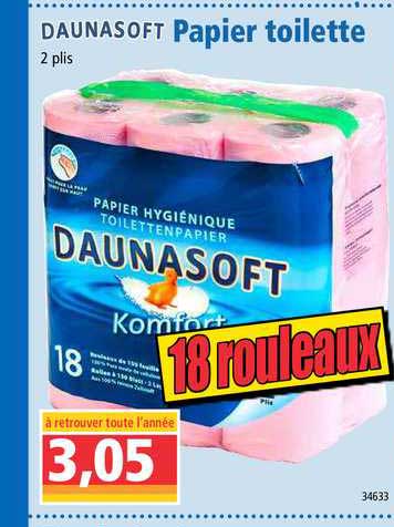 Papier Toilette Daunasoft
