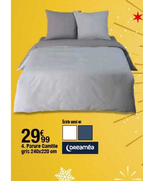 parure camille gris 240 x 220 cm