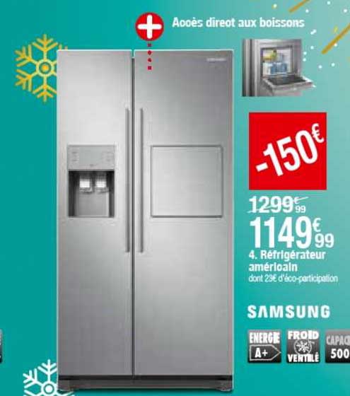 Réfrigérateur Américain