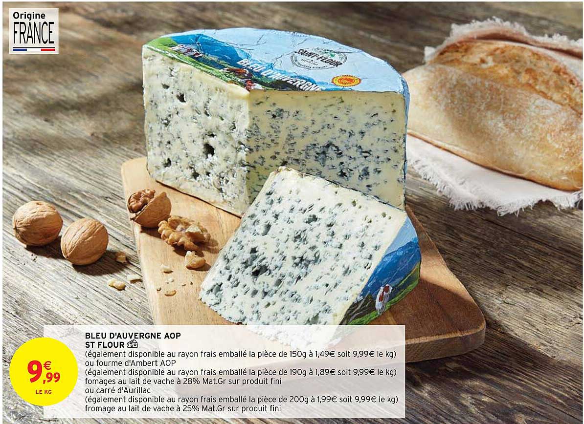 Bleu D'auvergne Aop St Flour