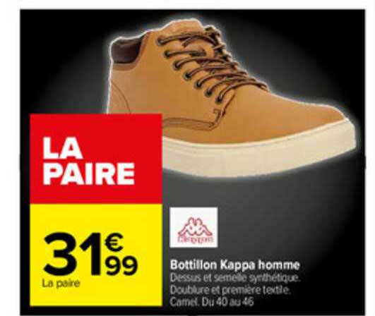 bottillon kappa homme