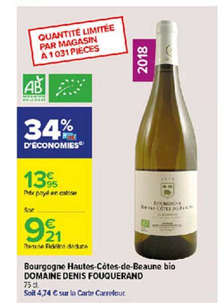 bourgogne hautes-côtes-de-beaune bio domaine denis fouquerand