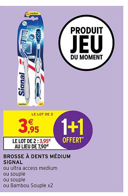 Brosse à Dents Médium Signal