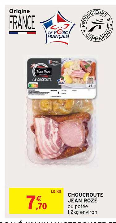 choucroute jean rozé