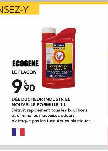 déboucheur industriel nouvelle formule 1 l écogène