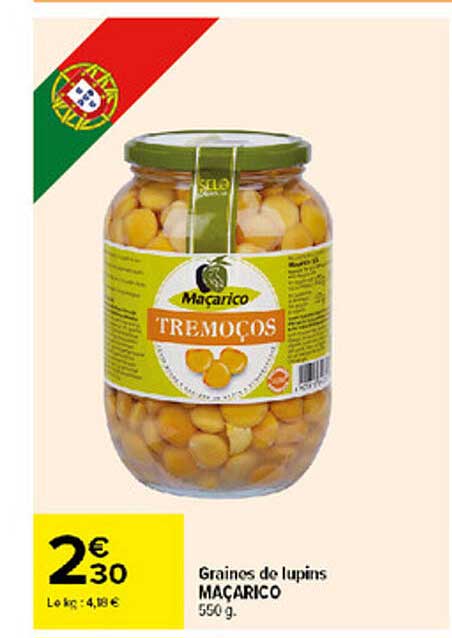 graines de lupins maçarico