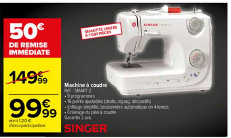 Machine à Coudre Singer