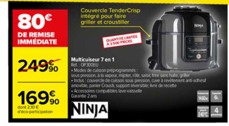 Multicuiseur 7 En 1 Ninja