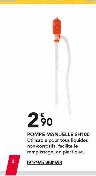 pompe manuelle sh100