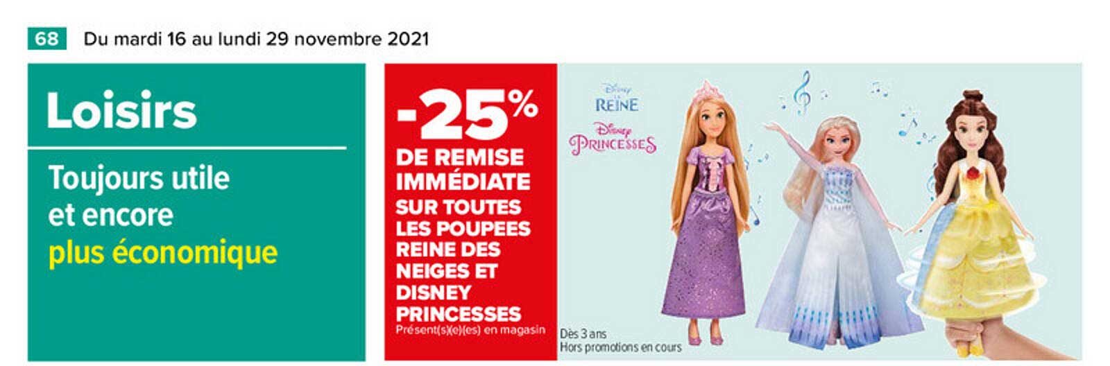Poupées Reine Des Neiges Et Disney Princesses