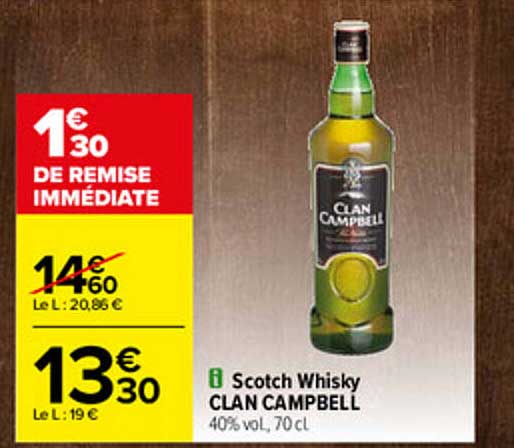 scotch whisky clan campbell