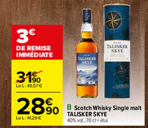 scotch whisky single malt talisker skye