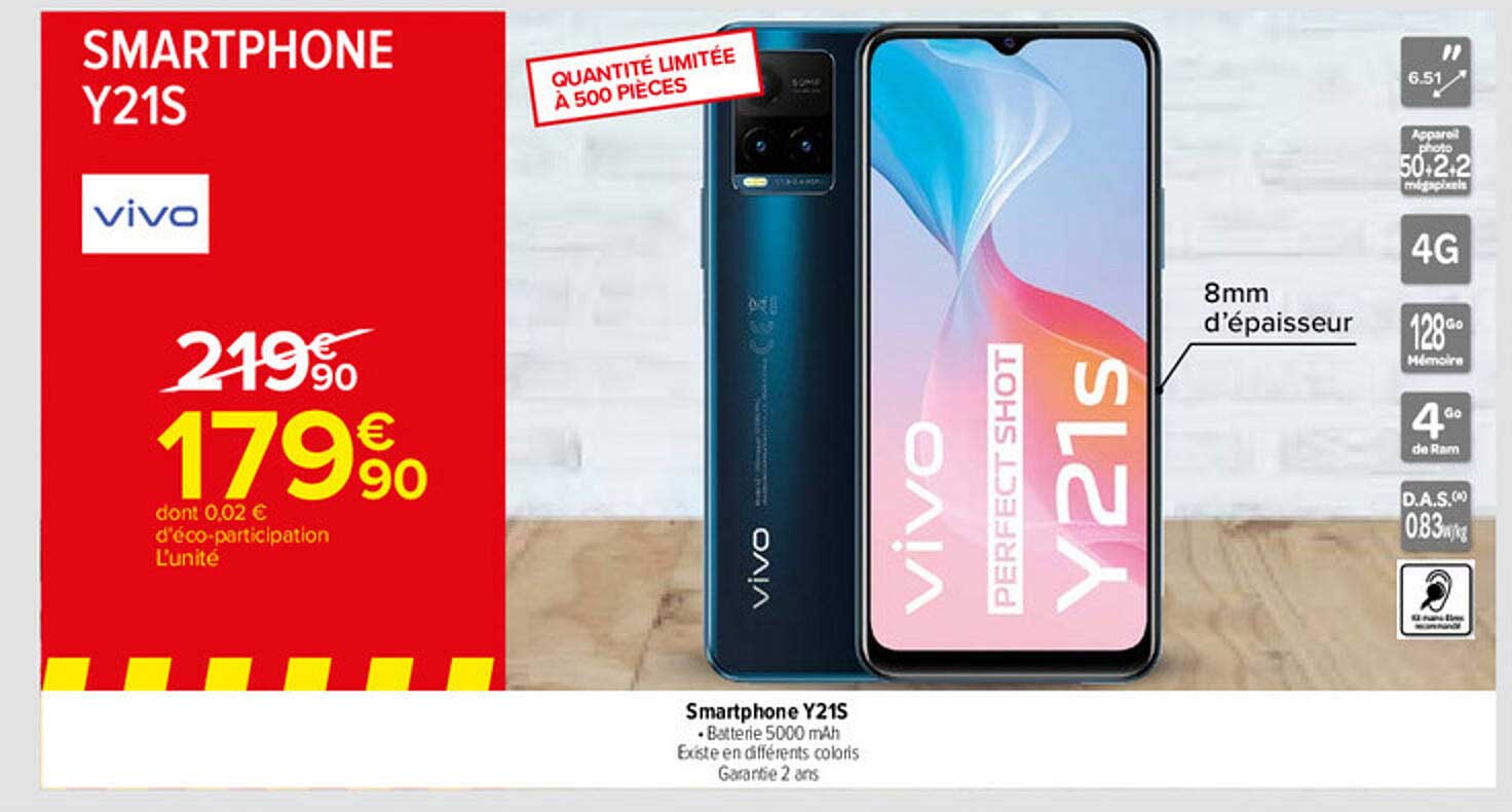 smartphone y21s vivo